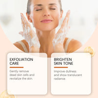 OceAura Papaya Face Wash for Cleansing Face Brightening Glowing Skin Barrier Repair Pore Minimizer Vitamin C Face Cleanser 100ml