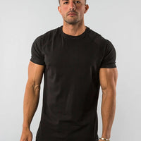 Regular Men Short Sleeve T-shirt. Casual, Joggers, Bodybuilding Tshirt. WAREHOUSE SHOP
