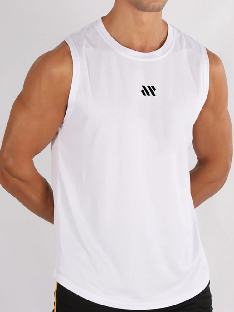 Men's Sleeveless Fitness Vest top. Men's Clothing for Fitness And Running