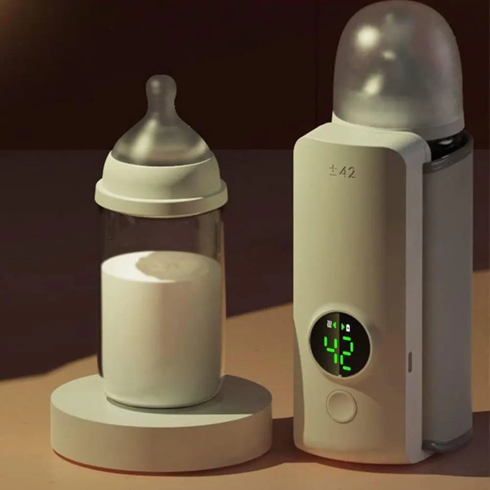 Portable USB Baby Bottle Warmer with Temp Control