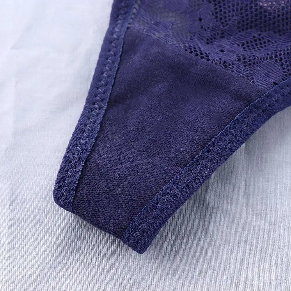 Sexy Underpant, Low Waist Girls. Panties, Flower G-strings, Female Briefs Lace Thong.