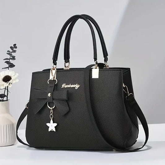 Elegant Shoulder Bag with Bowknot Decoration, Multiple Compartments, Fashion Handbag, Suitable for Work, Party, and Daily Use WAREHOUSE SHOP