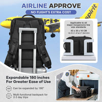 Vacuum Compression Travel Backpack – Large Capacity Foldable Hiking & Laptop Bag WAREHOUSE SHOP