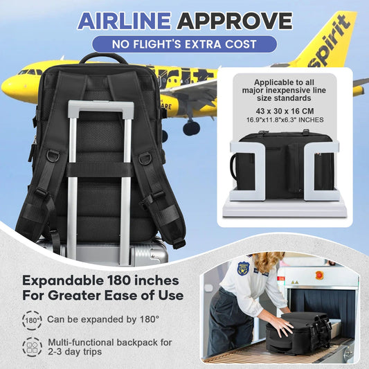 Vacuum Compression Travel Backpack – Large Capacity Foldable Hiking & Laptop Bag WAREHOUSE SHOP