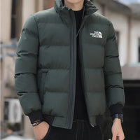 Men’s Windproof Winter Parka – Warm & Sleek Coat