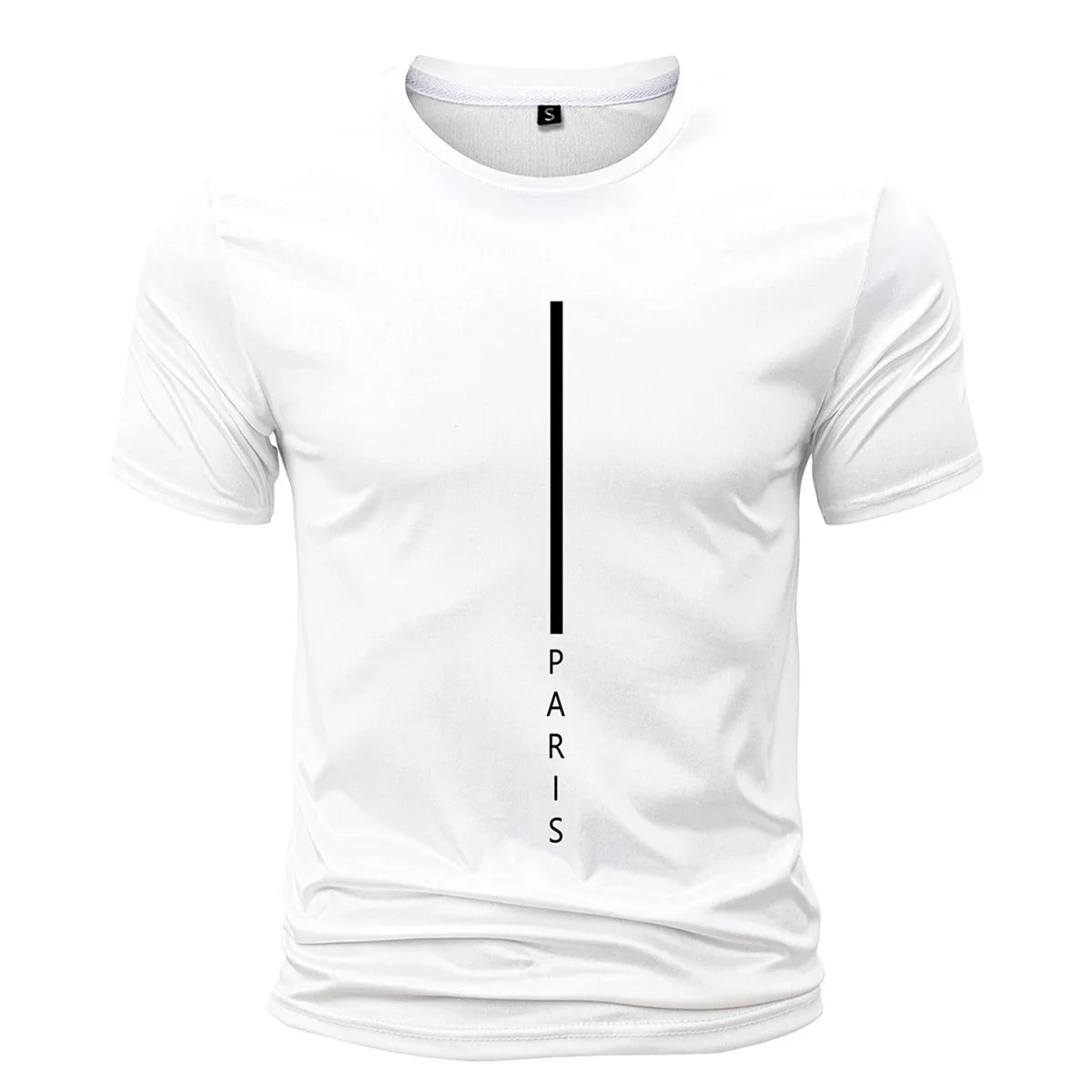 Men's Red Casual T-shirt Fashion Trend Short Sleeve Men's Summer Street Style Clothing Comfortable Clothing for Daily Life