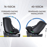 360° ISOFIX Baby Car Seat - ECE R129 0-36kg 0-12 Years