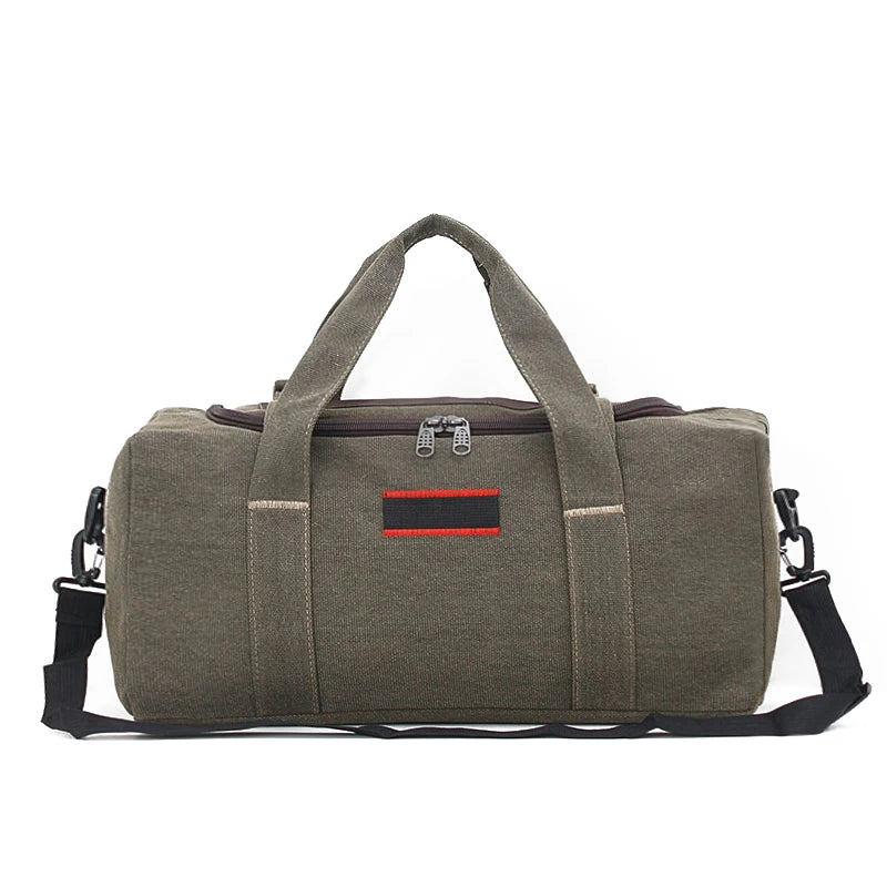 Large Capaci Canvas Travel Bag Handheld Long Distance Lage Bag for Men And Women on Busin Trips Wear Resistant Chee...