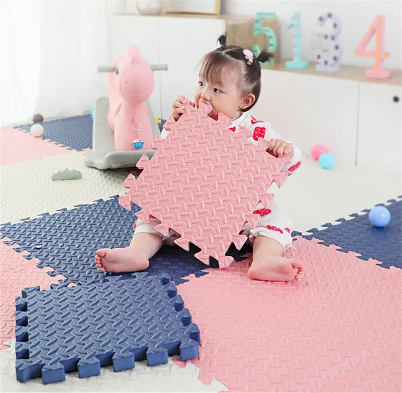 Baby Gym Play Mat 6PCS - Tatame Foam Puzzle Floor Mat for Playroom