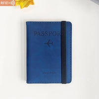 PU Leather Wallet Travel Passport Purse Card Male Travel Accessories Hand Carry Passport Business Cards Holder Wallet WAREHOUSE SHOP