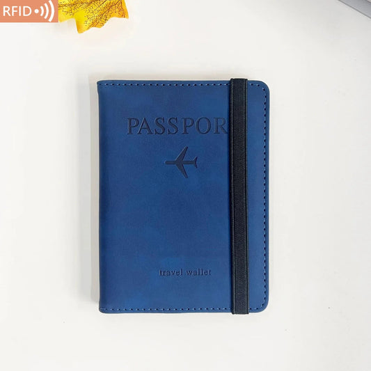 PU Leather Wallet Travel Passport Purse Card Male Travel Accessories Hand Carry Passport Business Cards Holder Wallet WAREHOUSE SHOP