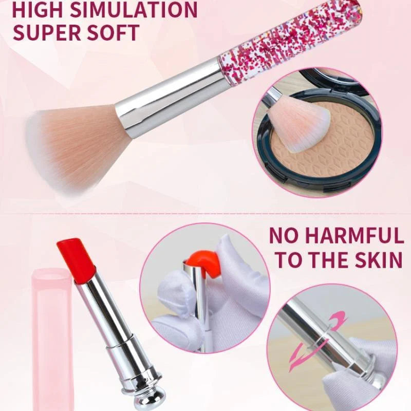 Girl Simulation Make Up Toy Pretend Play Cosmetic Makeup Set Princess Play House Kids Educational Toys Gifts For Girls Children
