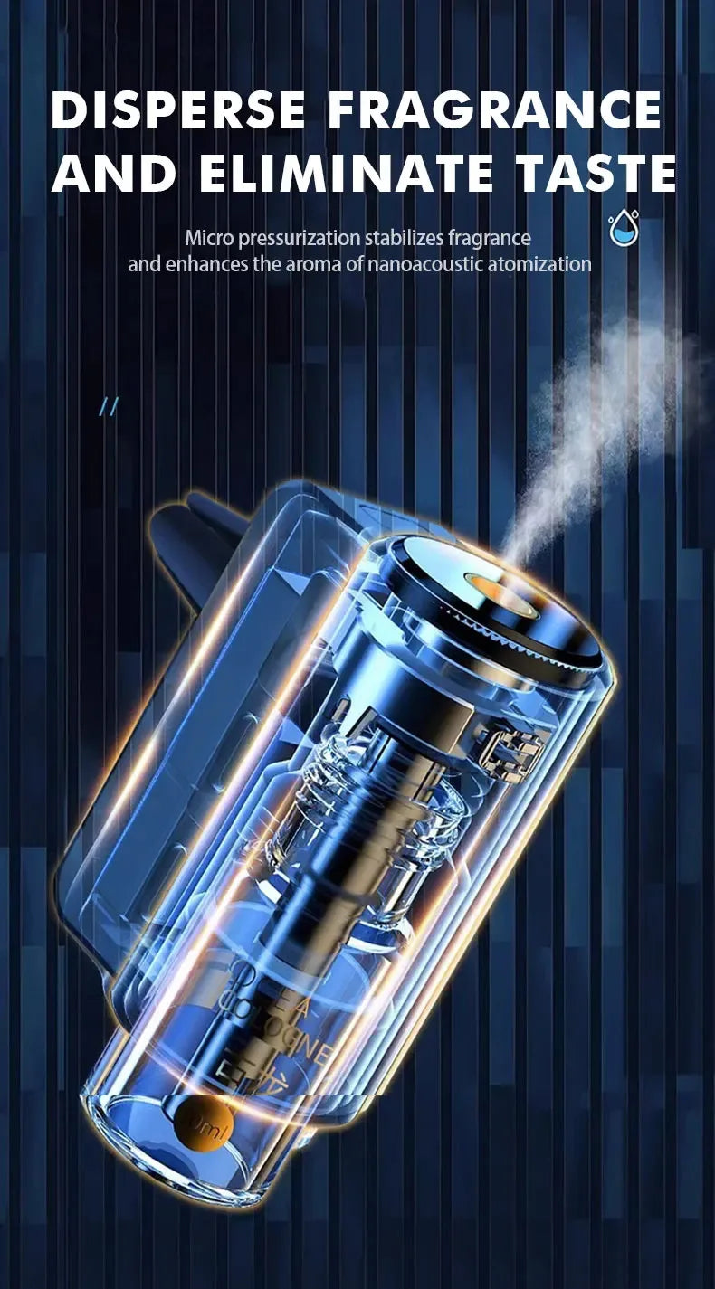 Intelligent car car aromatherapy machine high-end outlet spray diffusion cologne lasting fragrance in the car