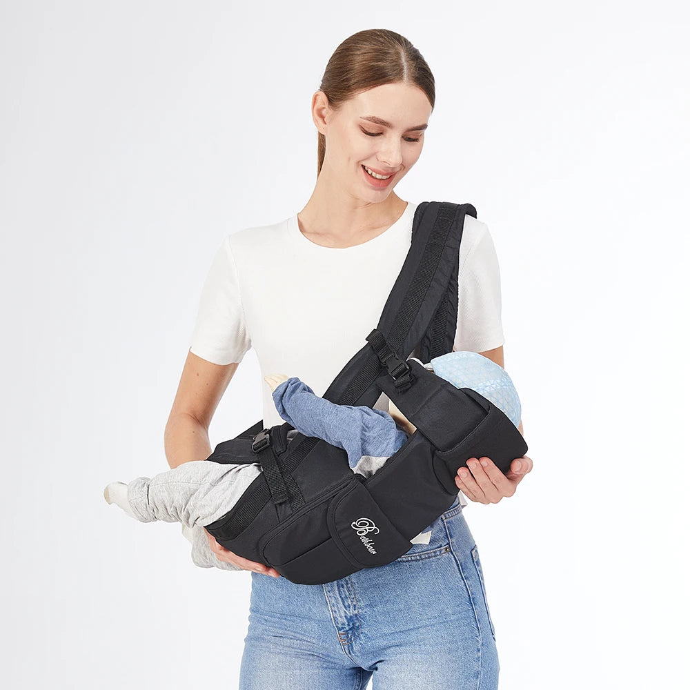 SnugCarry 4-in-1 — Ergonomic Baby Backpack Carrier Newborn to Toddler
