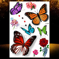 Chicano Bandit Mexico Temporary Tattoos For Men Women Fake Car Nun Tattoo religion Stickers Realistic Back Waterproof Tatoos
