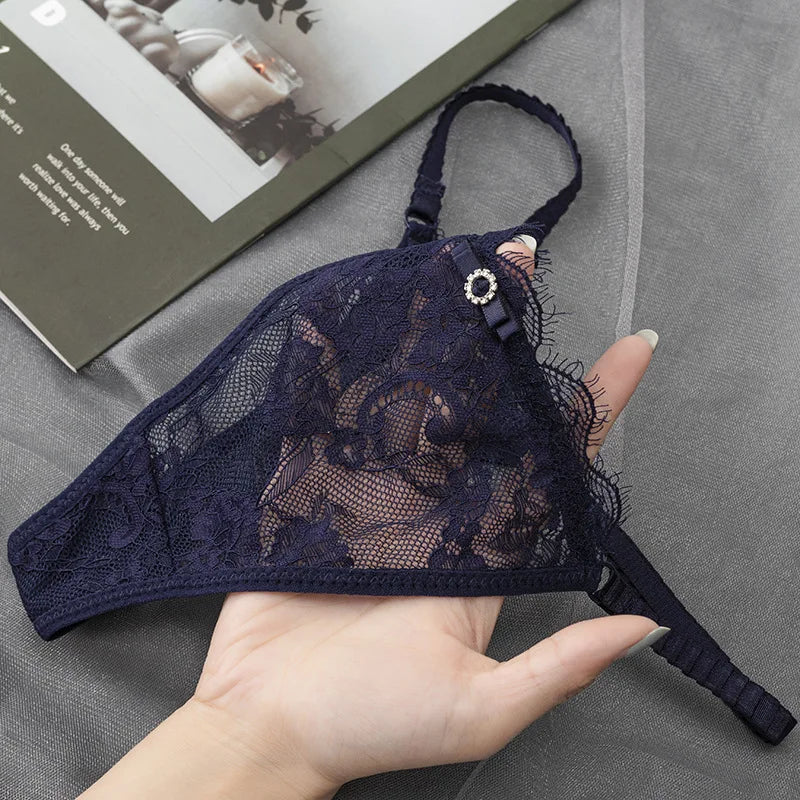 Women'S Sexy Lace Up Cut Out Thong Breathable Underwear for Women Thong Underwear