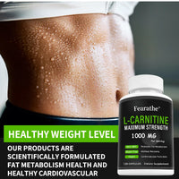 Extra Strength L-Carnitine - 1000mg Per Serving - Boost Your Metabolism and Increase Performance, Dietary Supplement