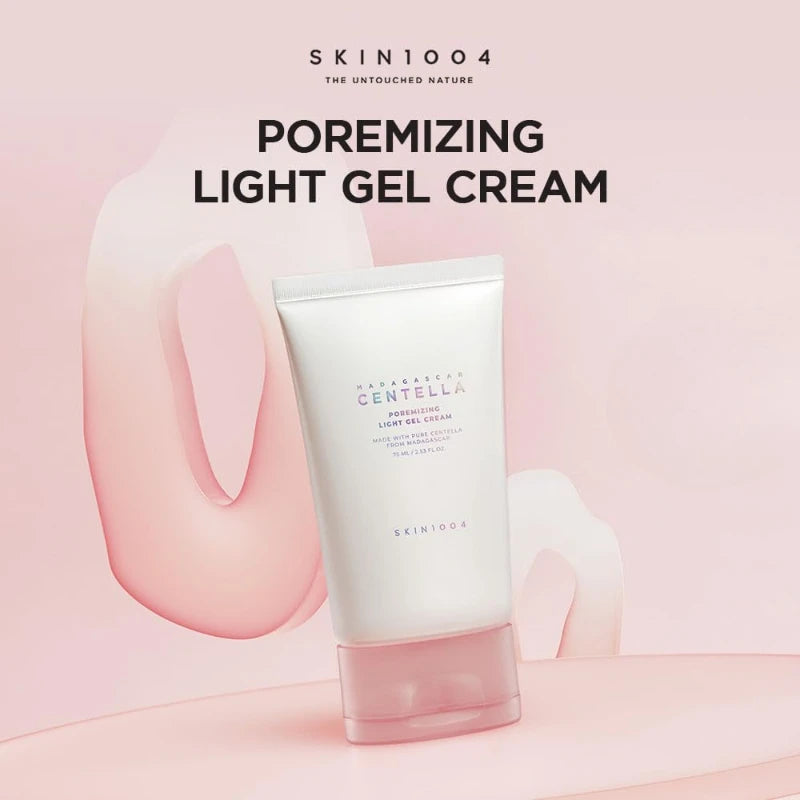 SKIN1004 Madagascar Centella Poremizing Light Gel Cream 75ml  Pores Care Deep Hydration Facial Creams Skincare Beauty Products