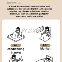 Striped Flannel Blanket – Cozy Bed Sheet & Sofa Throw