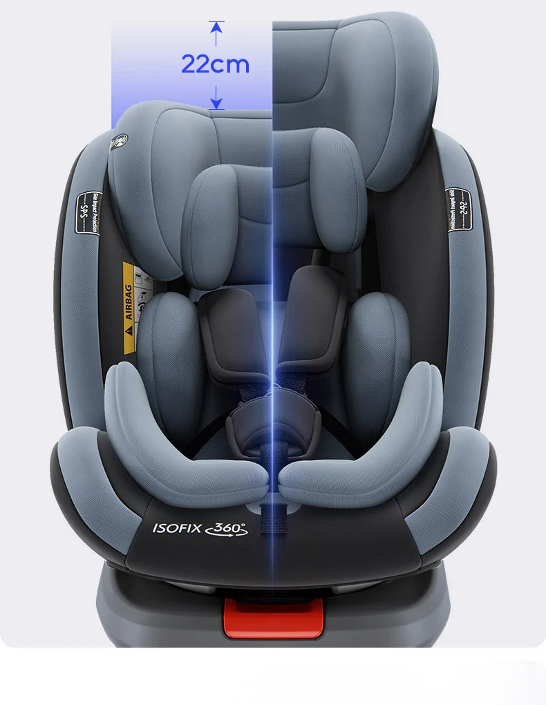 Baby Car Seat ECE R129 Certified Baby Car Seat with ISOFIX Suitable for Newborns 360° Rotation Baby Travel System Adjustable Recline and Soft Padding The Ultimate Safety Essential for Your Baby's Travel New Model Baby Car Se