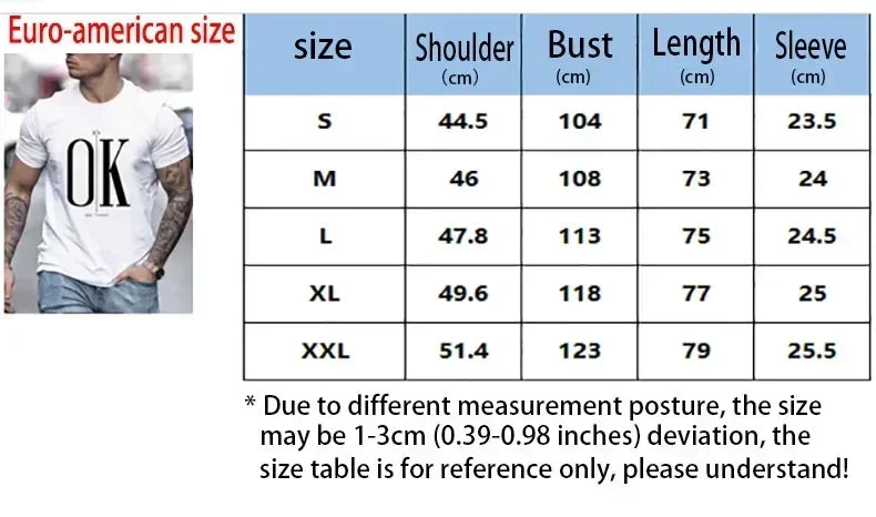 Men's Red Casual T-shirt Fashion Trend Short Sleeve Men's Summer Street Style Clothing Comfortable Clothing for Daily Life
