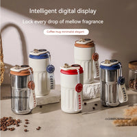 Smart LED Coffee Mug – 450ML Insulated Thermal Bottle