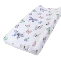 Reusable Baby Diaper Changing Pad Cover - Soft Breathable Nappy Mat