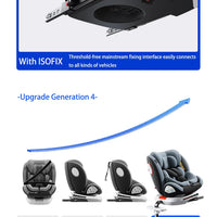 Baby Car Seat ECE R129 Certified Baby Car Seat with ISOFIX Suitable for Newborns 360° Rotation Baby Travel System Adjustable Recline and Soft Padding The Ultimate Safety Essential for Your Baby's Travel New Model Baby Car Se