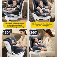 AP03 Baby Car Seat 360° ISOFIX - Group 0+1/2/3 0-12 Years