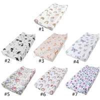 Reusable Baby Diaper Changing Pad Cover - Soft Breathable Nappy Mat