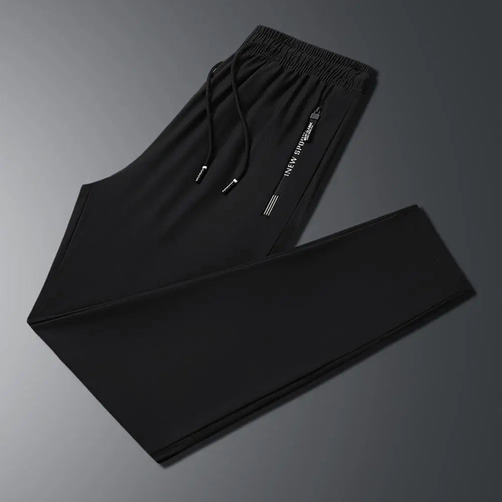 Men Pants Summer Trousers for Men Men's Quick-drying Ice Silk Sport Pants.