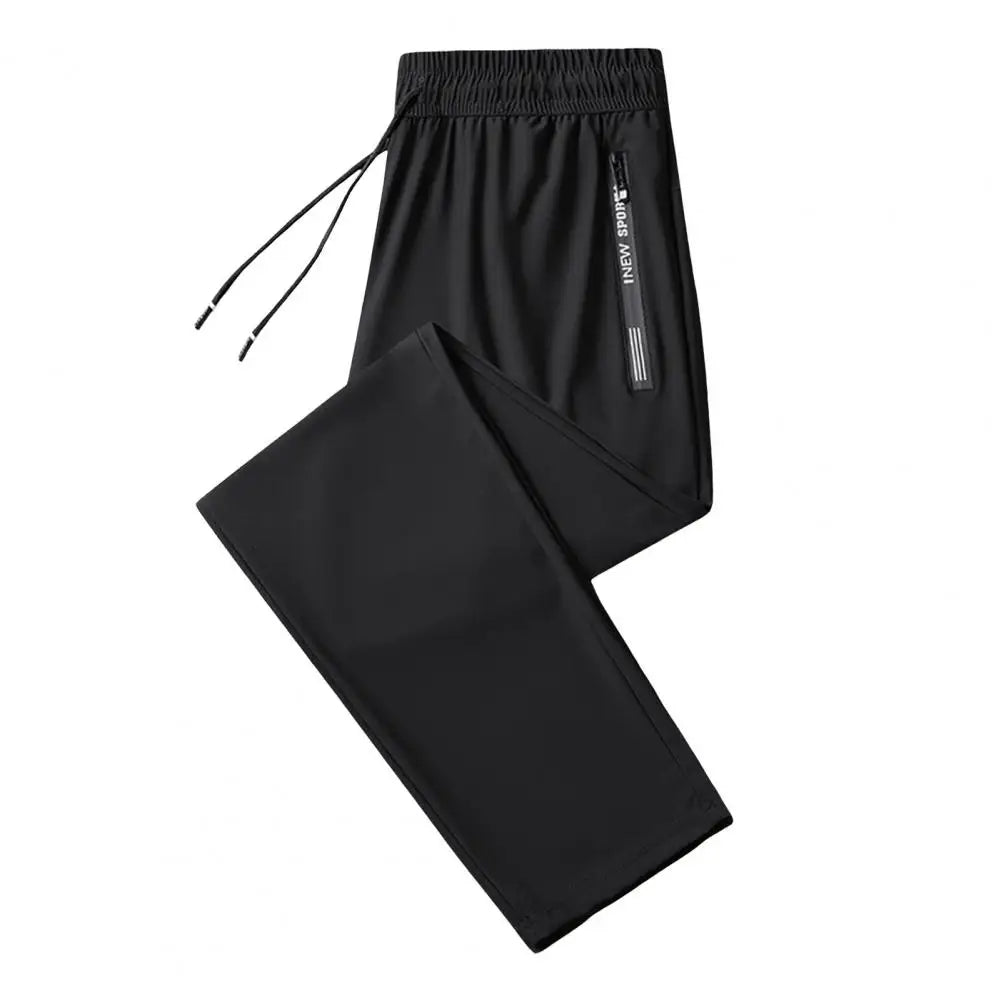 Men Pants Summer Trousers for Men Men's Quick-drying Ice Silk Sport Pants.