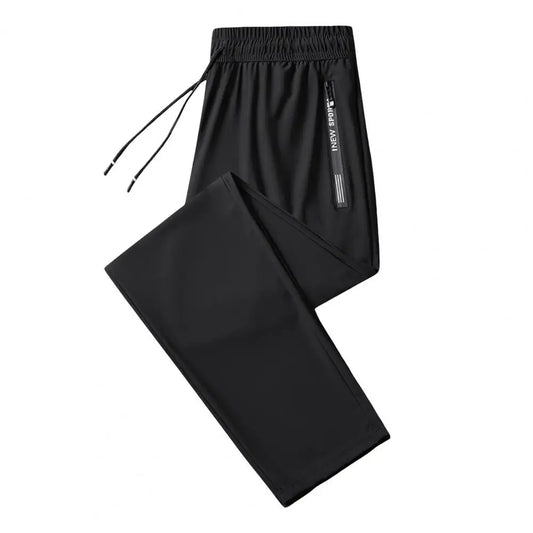 Men Pants Summer Trousers for Men Men's Quick-drying Ice Silk Sport Pants.