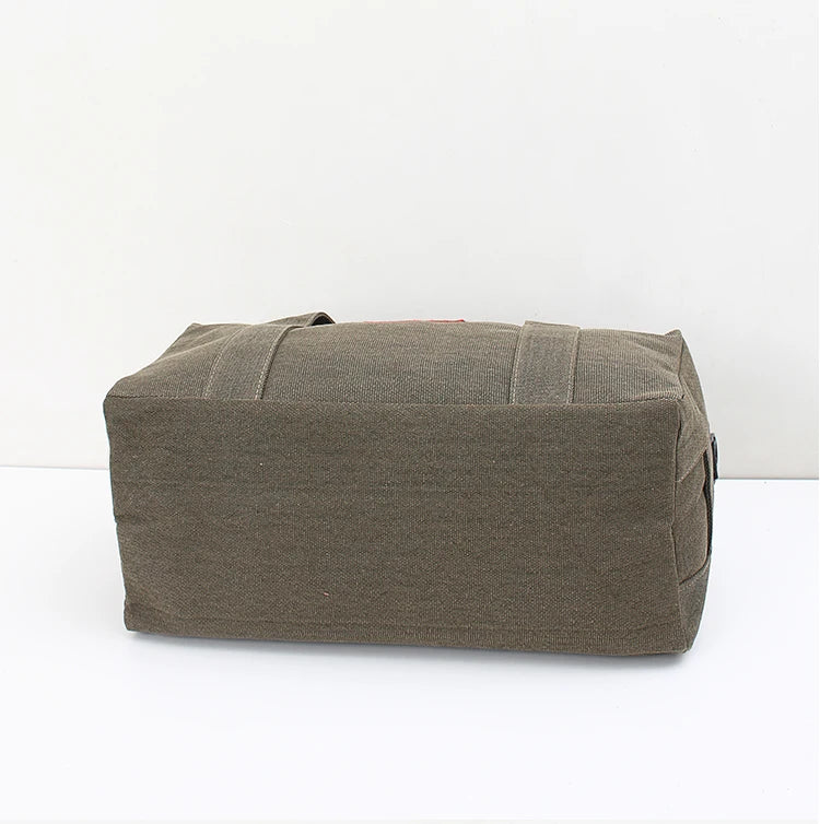 Large Capaci Canvas Travel Bag Handheld Long Distance Lage Bag for Men And Women on Busin Trips Wear Resistant Chee...