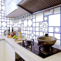 Thicken Floor Stickers Self-adhesive Waterproof Bathroom Floor Stickers Non-slip Home Wallpaper Wear-resistant Kitchen PVC WAREHOUSE SHOP