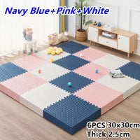 Baby Gym Play Mat 6PCS - Tatame Foam Puzzle Floor Mat for Playroom