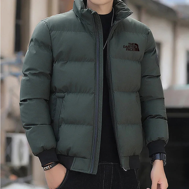 Men’s Windproof Winter Parka – Warm & Sleek Coat