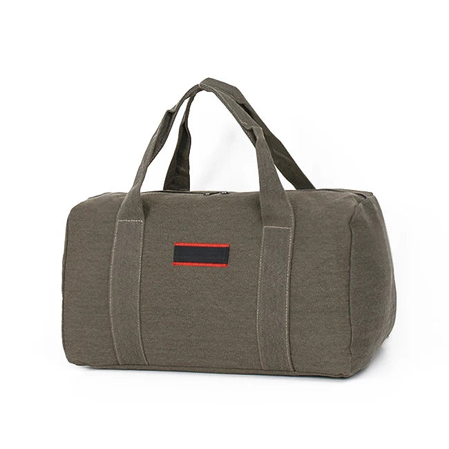 Large Capaci Canvas Travel Bag Handheld Long Distance Lage Bag for Men And Women on Busin Trips Wear Resistant Chee...