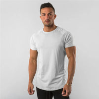 Regular Men Short Sleeve T-shirt. Casual, Joggers, Bodybuilding Tshirt. WAREHOUSE SHOP
