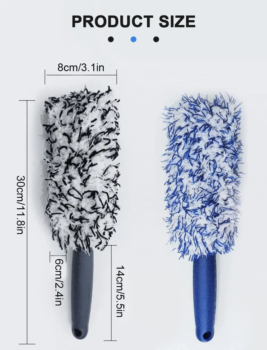 Car Tire and Rim Cleaning Brush Portable.