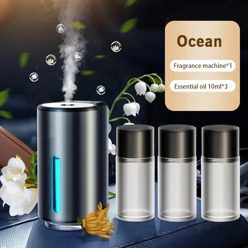 Intelligent car car aromatherapy machine high-end outlet spray diffusion cologne lasting fragrance in the car
