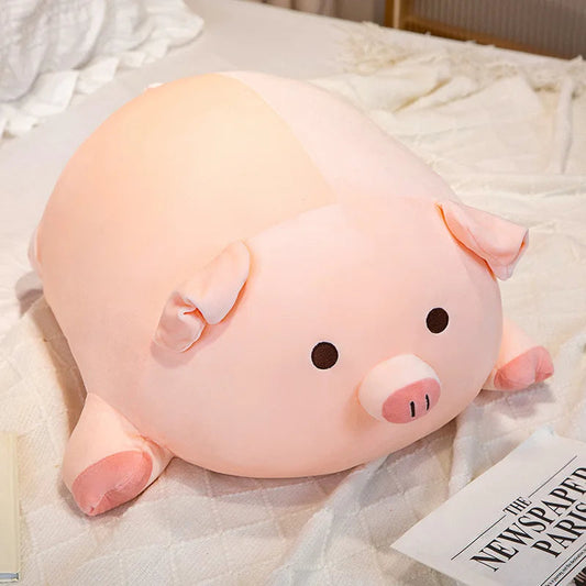 Big Size Cute Squish Pig hug pillow Doll Plush Piggy Toy Animal Comfort Soft Pillow Cushion Kids Baby Comforting Sleeping pillow WAREHOUSE SHOP