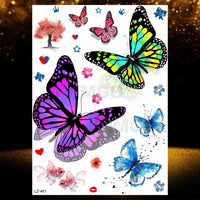 Chicano Bandit Mexico Temporary Tattoos For Men Women Fake Car Nun Tattoo religion Stickers Realistic Back Waterproof Tatoos