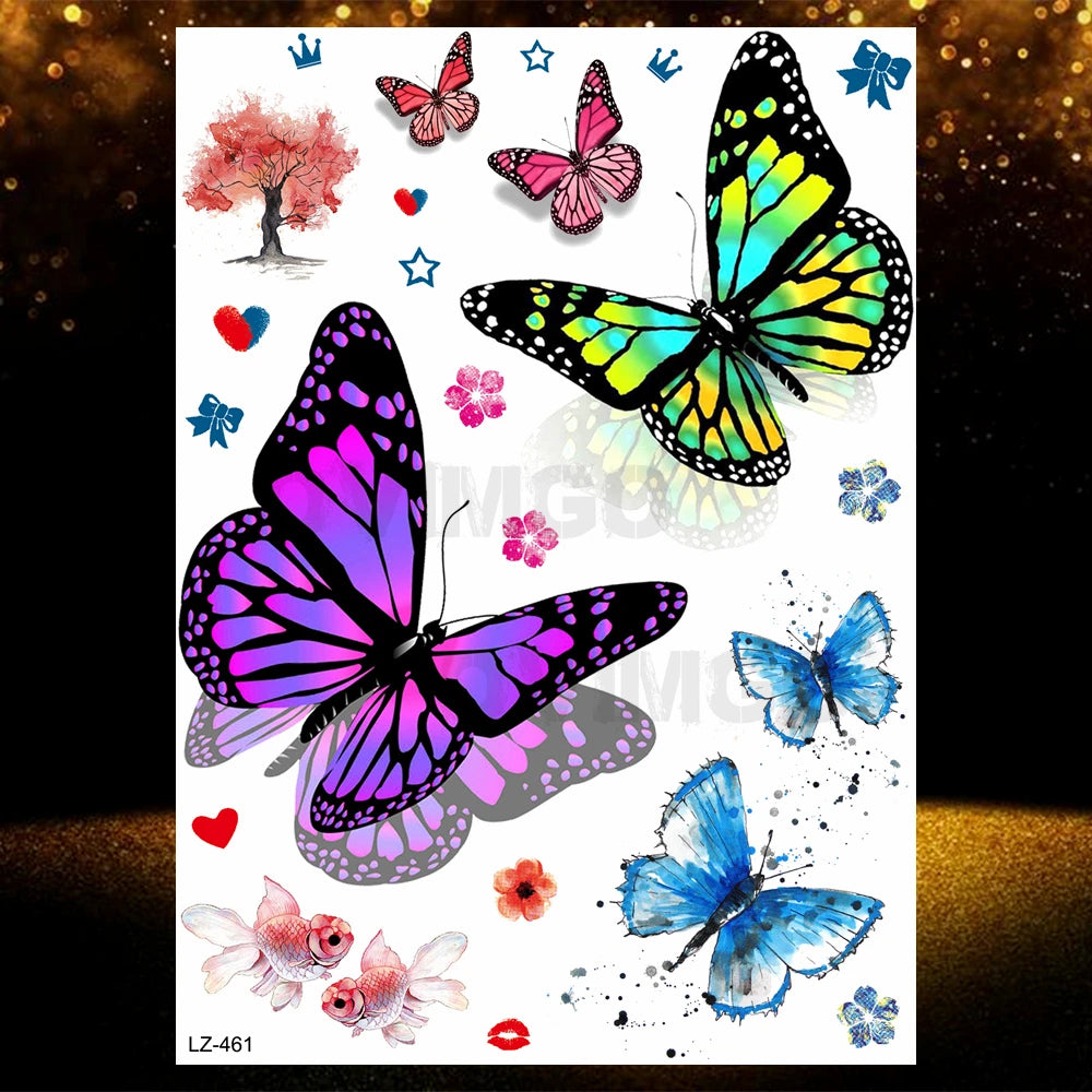 Chicano Bandit Mexico Temporary Tattoos For Men Women Fake Car Nun Tattoo religion Stickers Realistic Back Waterproof Tatoos