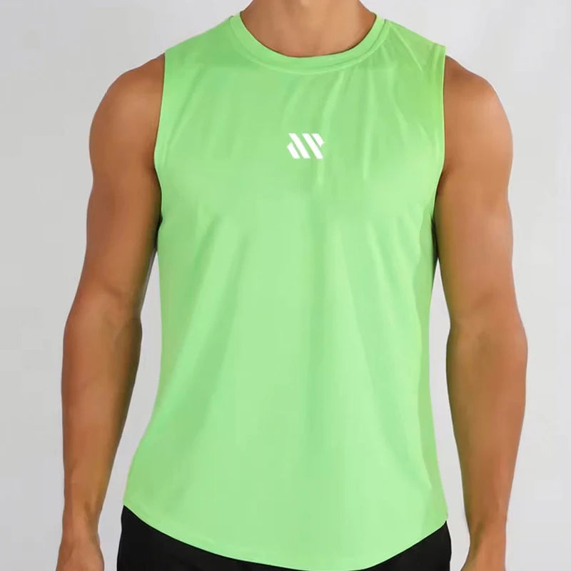 Men's Sleeveless Fitness Vest top. Men's Clothing for Fitness And Running