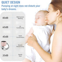 Wearable Hands-Free Breast Pump — Silent Portable Electric Extractor