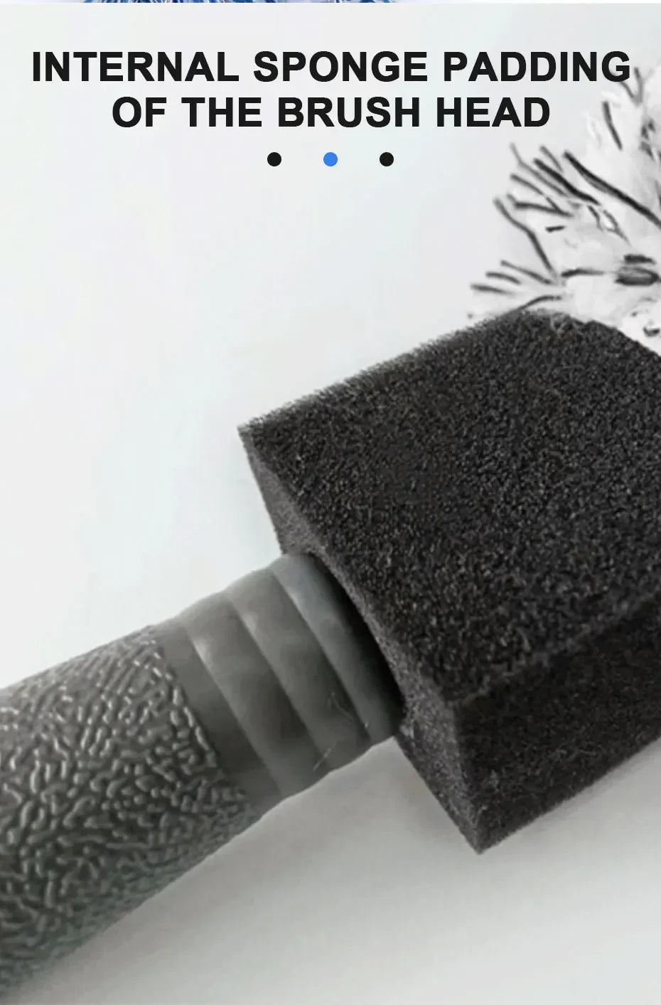 Car Tire and Rim Cleaning Brush Portable.