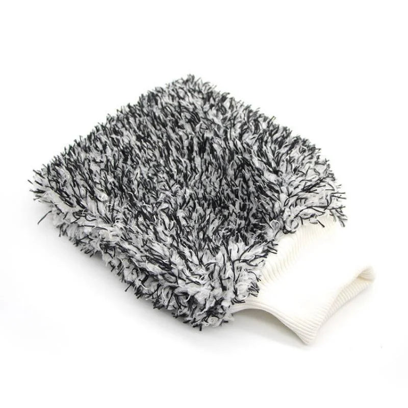 Car Cleaning Glove Ultra Soft Mitt Microfiber Wash High Density Scratch Free Gloves Easy To Dry Car Wash