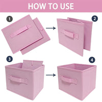Non-woven Fabric Foldable Storage Box Drawer Style Clothing Organizer Box Clothes Storage Cabinet Organizer Box