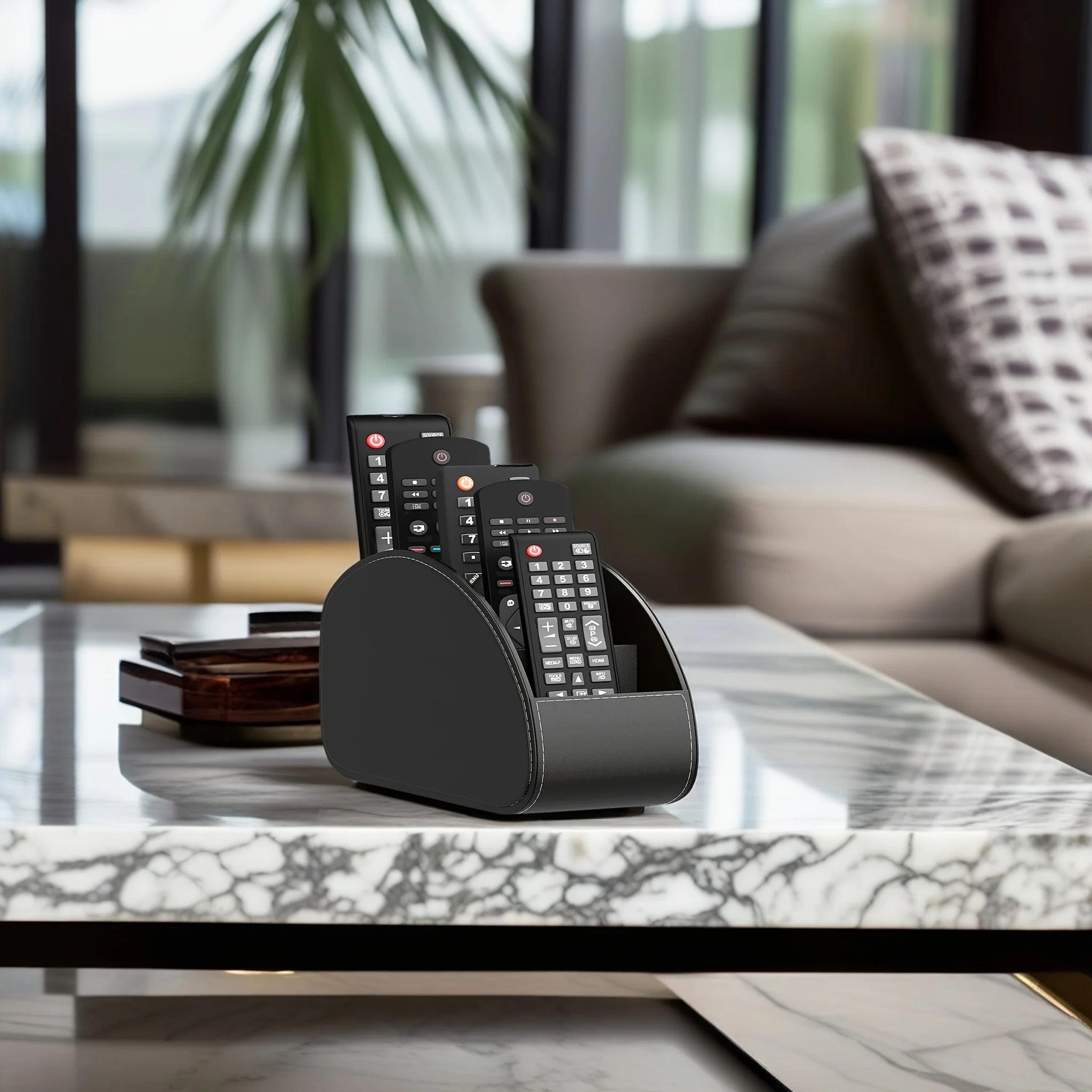 Remote Control Holder - Desktop & Bedside TV Caddy Organizer